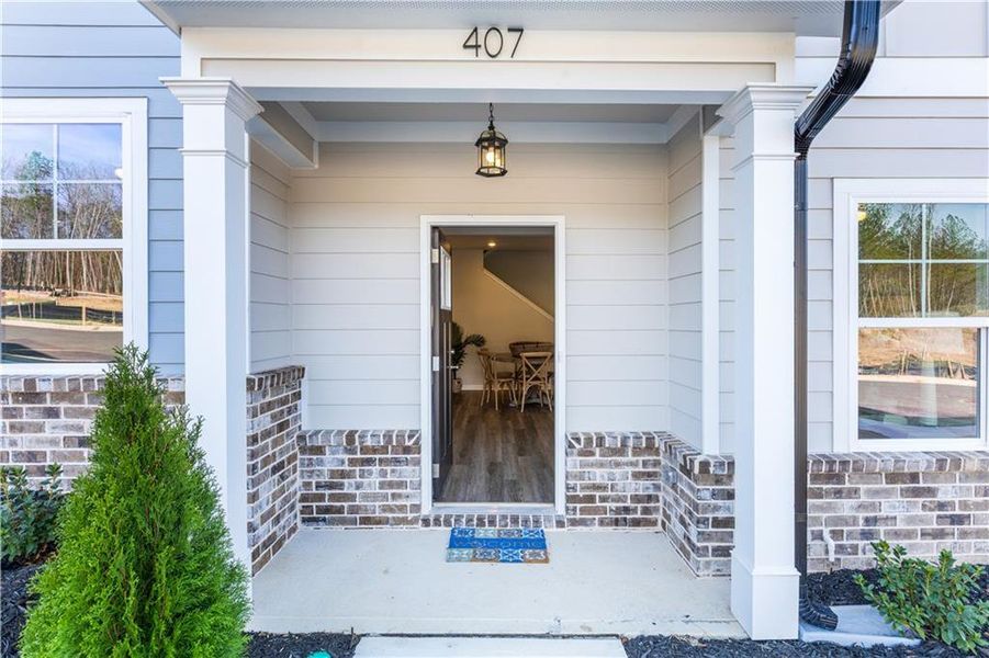 Exterior details and patio area of a home in , Conyers (Image 3).