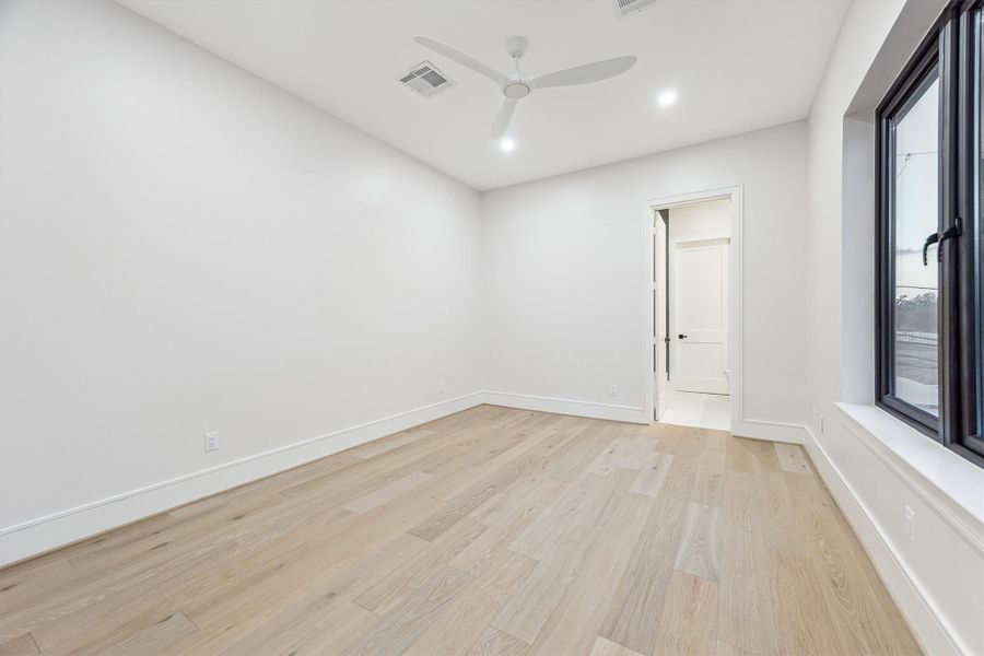 Bedroom #5 - offers walk-in closet and an en-suite bath.