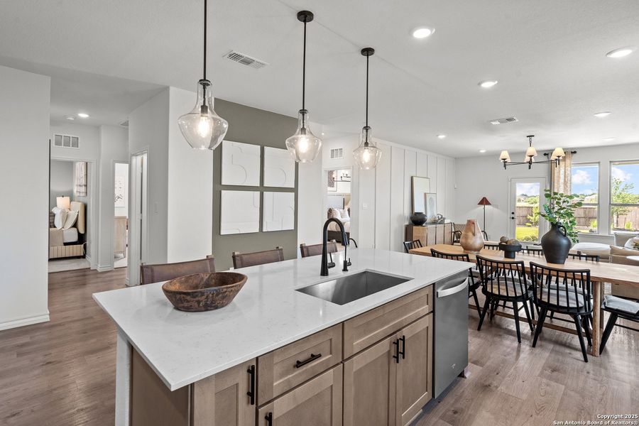 Furnished interior view inside a new home in Dove Song, Marion (Image 24).