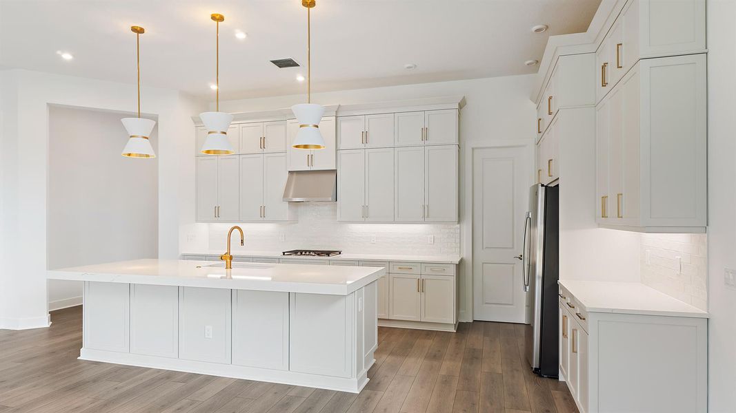 Furnished interior view inside a new home in L'Ambiance at Avenir, Palm Beach Gardens (Image 11).