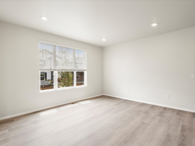 The Telluride floorplan interior image taken at a Meritage Homes community in Aurora, CO.