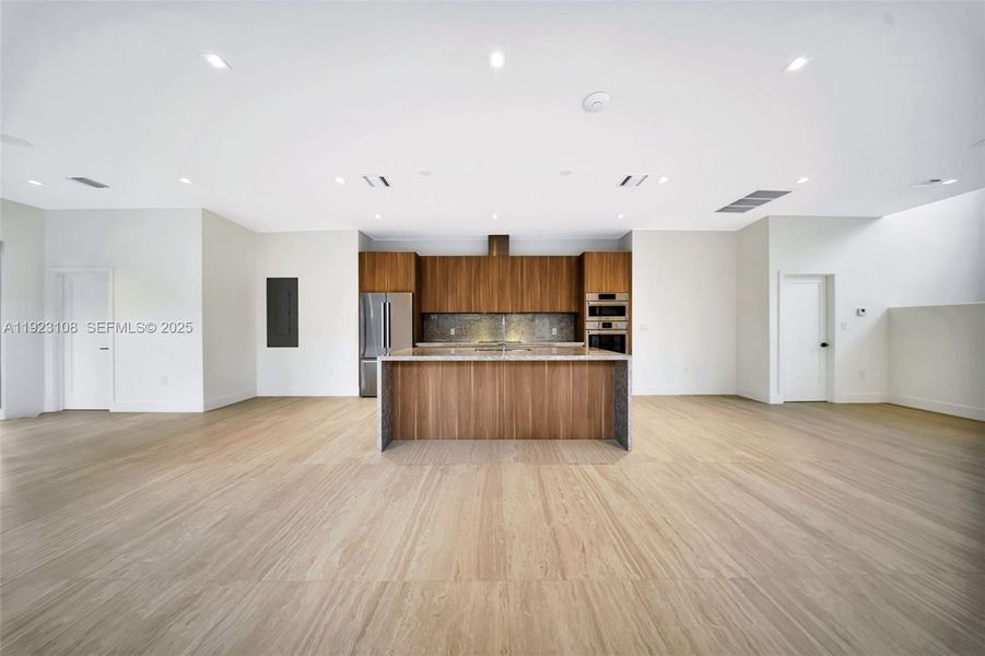 Furnished interior view inside a new home in , Miami (Image 5).