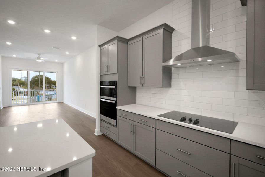 Furnished interior view inside a new home in North Beach Townhomes, Jacksonville Beach (Image 12).