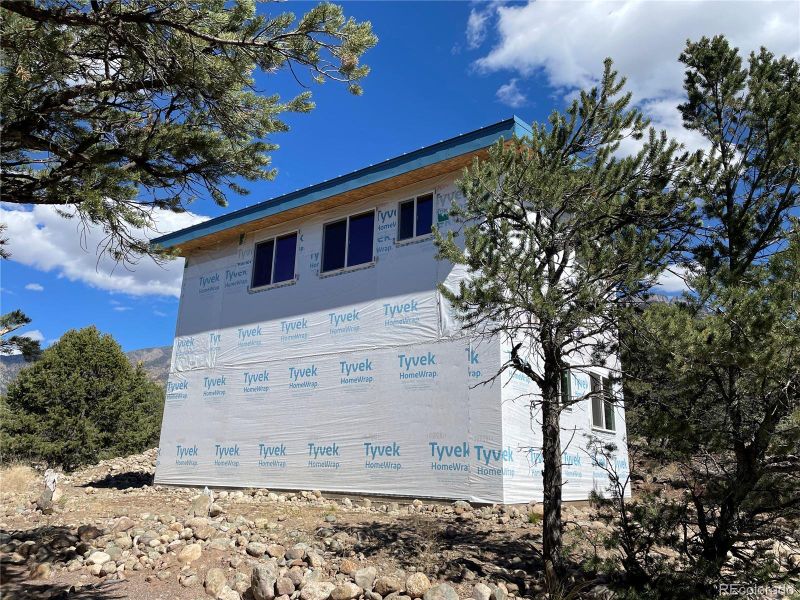 West side of home view.