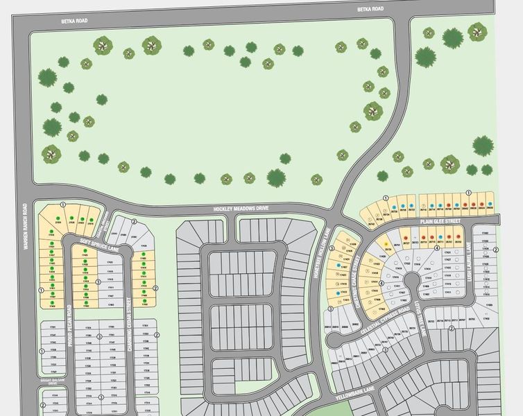Hockley Meadows Sitemap