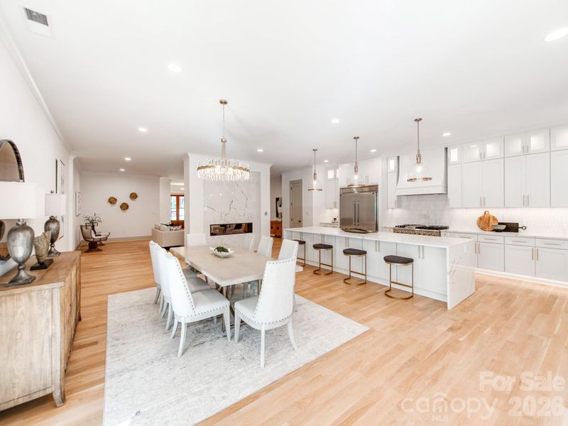 Built in Led Lighting Both Above and Below Cabinet Toe Kick - Really Nice Ambiance