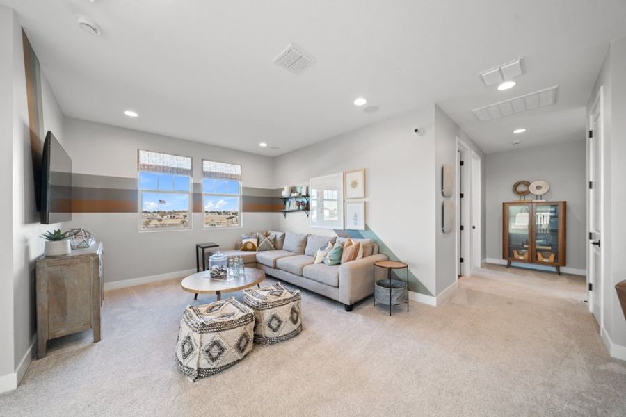 Furnished interior view inside a new home in Parkside, Avondale (Image 14).