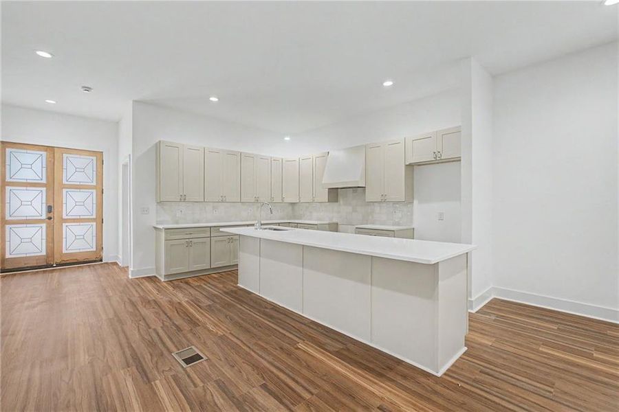 Furnished interior view inside a new home in , Atlanta (Image 11).