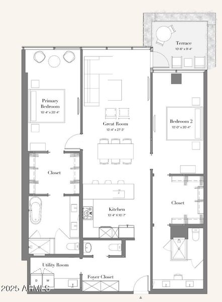 7004 Floor plan