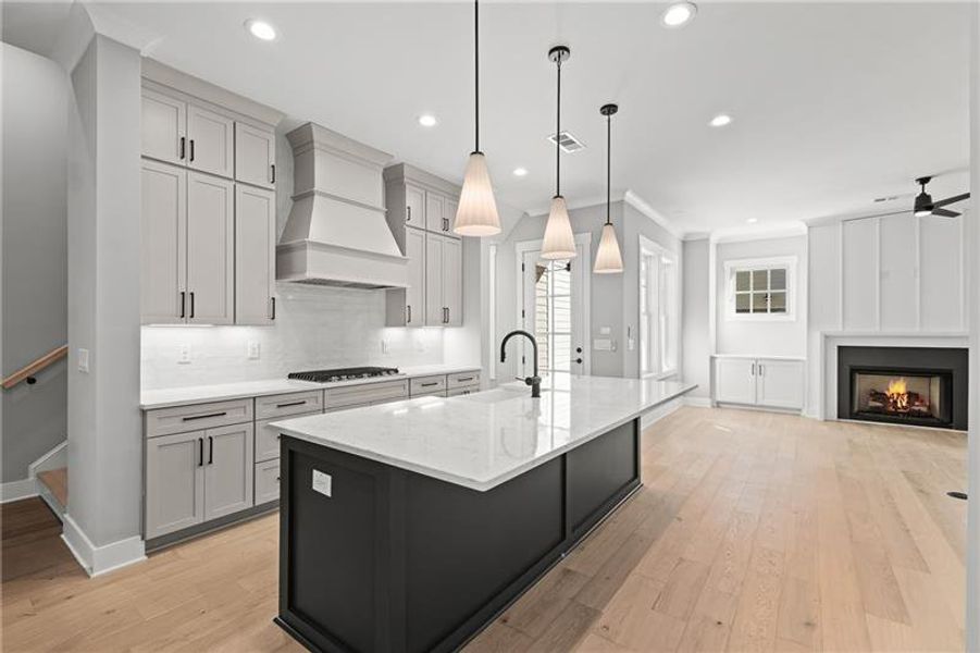 Furnished interior view inside a new home in , Ball Ground (Image 7). Furnished interior view inside a new home in , Ball Ground (Image 7).