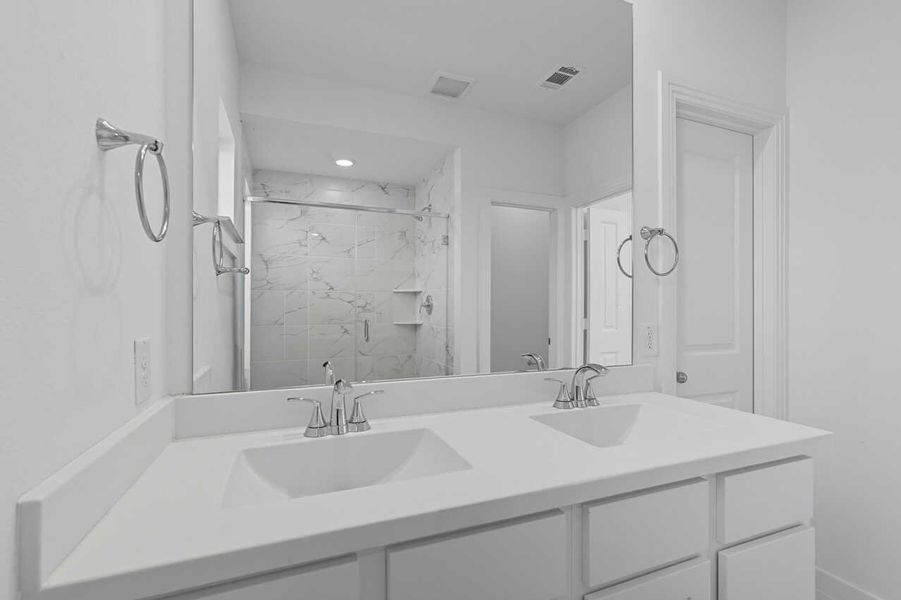 Representative Primary Bathroom - some options shown