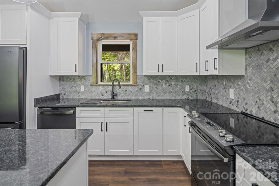 Furnished interior view inside a new home in , Purlear (Image 4).