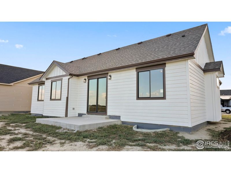 Exterior details and patio area of a home in , Fort Morgan (Image 3).