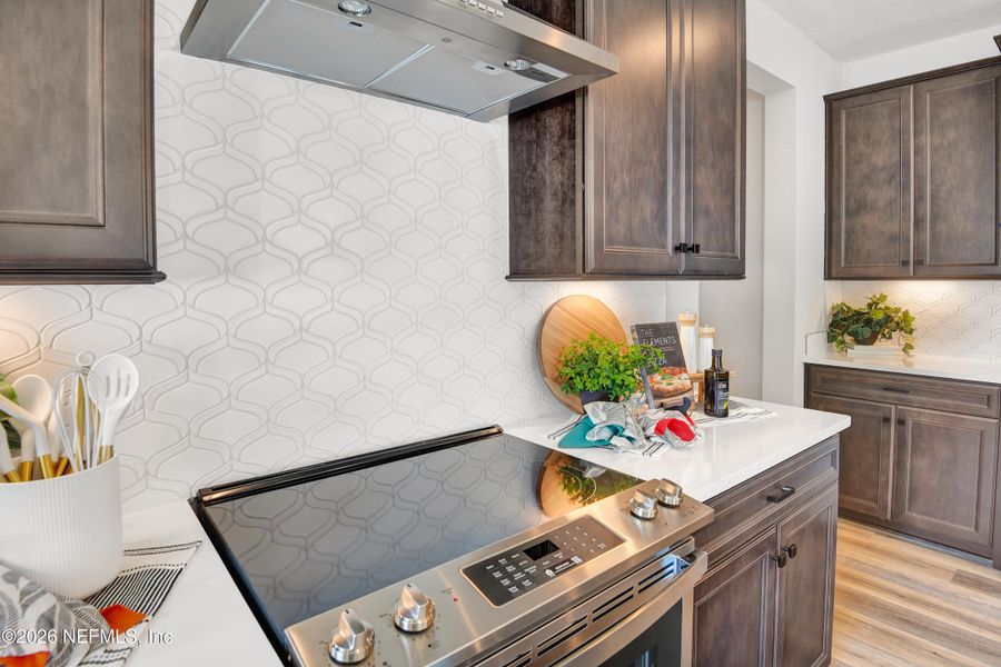 Furnished interior view inside a new home in , Jacksonville (Image 13).