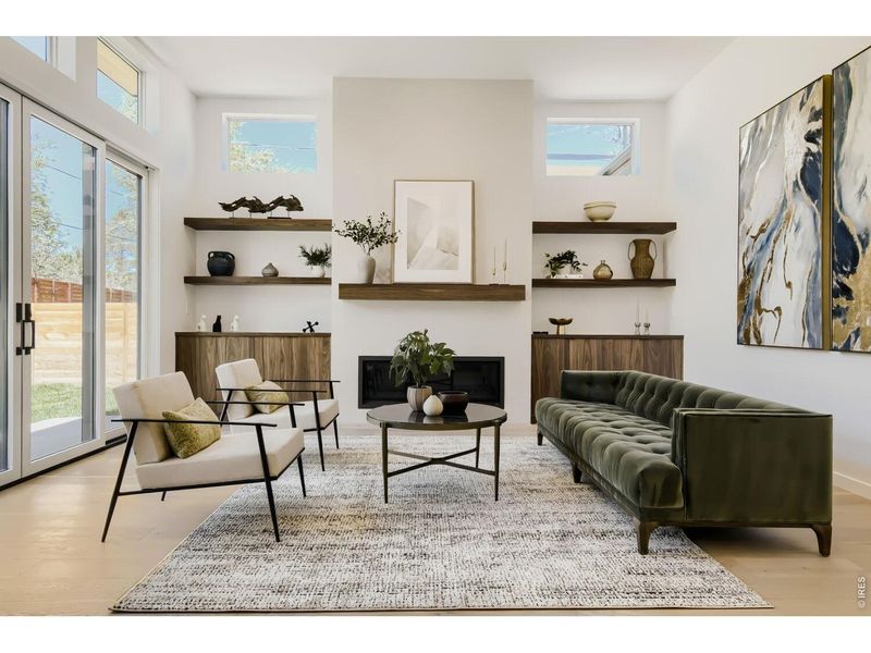 Furnished interior view inside a new home in , Boulder (Image 9). Furnished interior view inside a new home in , Boulder (Image 9).