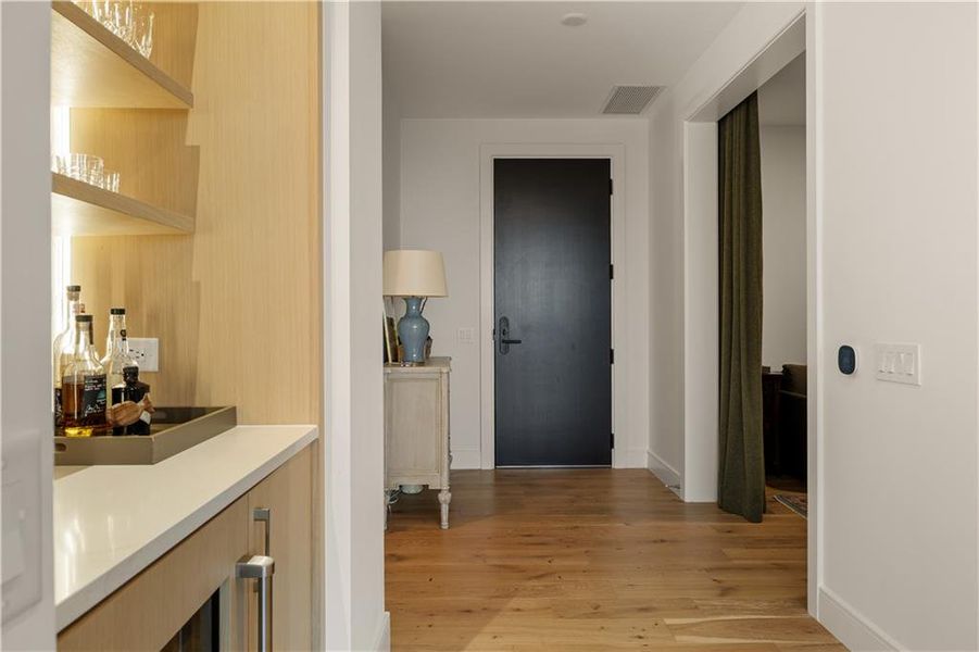 Furnished interior view inside a new home in , Atlanta (Image 36).