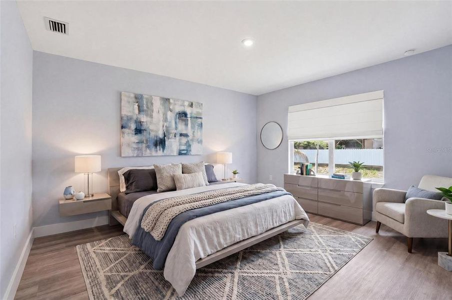 Furnished interior view inside a new home in , Cape Coral (Image 9).