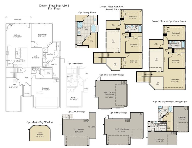 Dover A10-1 Floor Plan