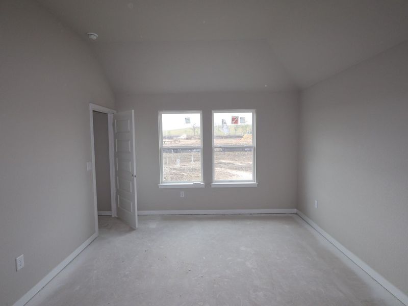 In-progress construction of a new home in Cascades at Onion Creek, Austin, TX (Image 10).