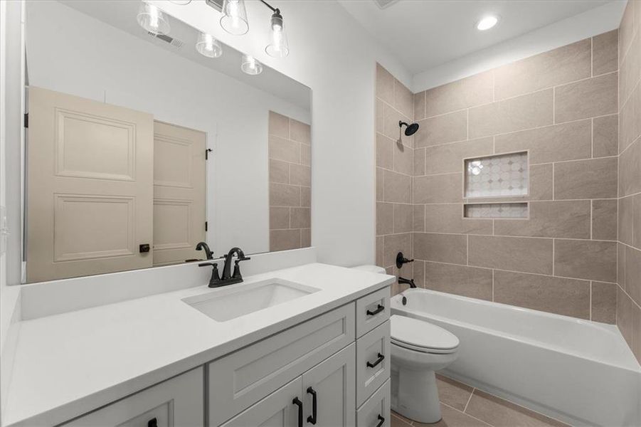 Furnished interior view inside a new home in , Covington (Image 10).