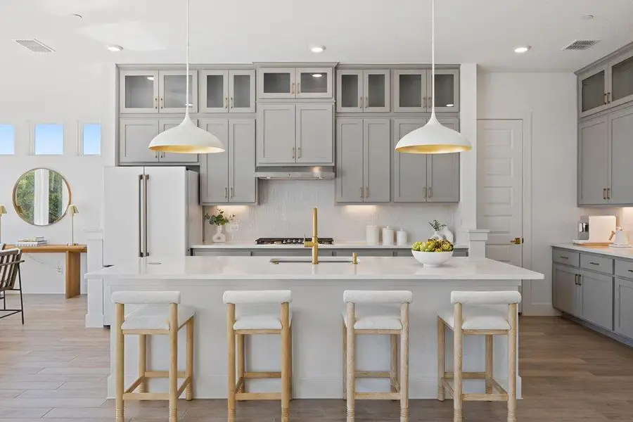 Furnished interior view inside a new home in Sweetwater, Austin (Image 8).
