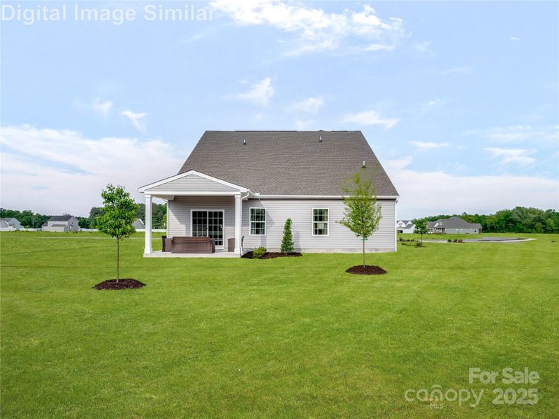 Illustrative purposes only - Optional covered Porch