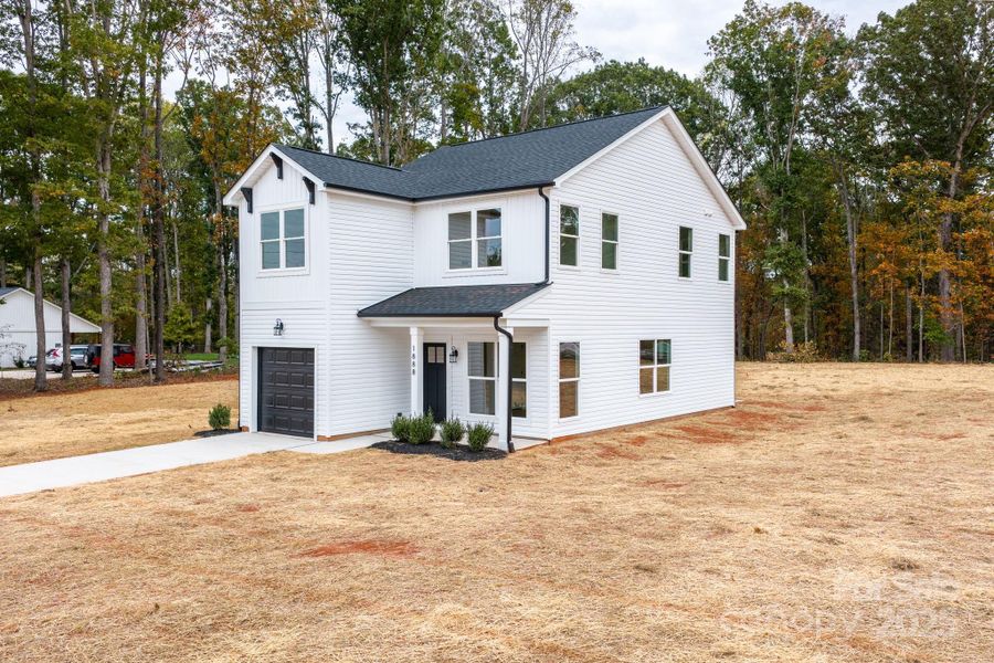 Exterior details and patio area of a home in , Newton (Image 28). Exterior details and patio area of a home in , Newton (Image 28).