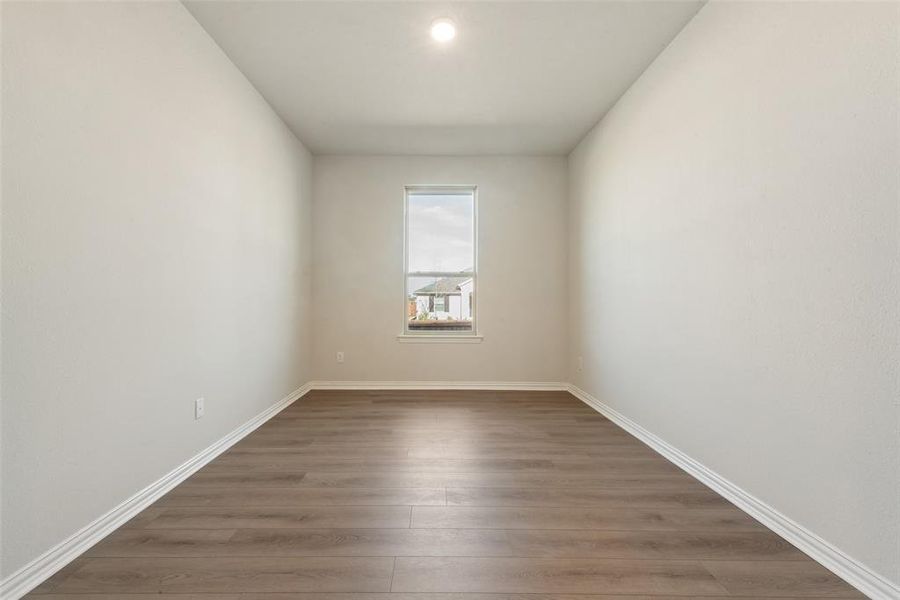 Spacious, unfurnished interior of a new home in Villages of Hurricane Creek, Anna (Image 19). Spacious, unfurnished interior of a new home in Villages of Hurricane Creek, Anna (Image 19).