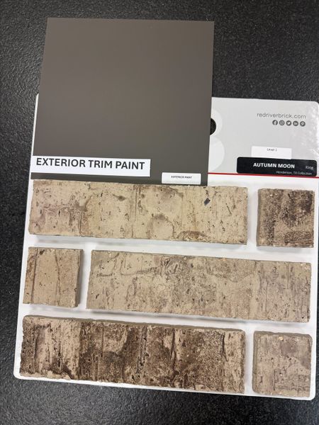 Sample of building materials used in homes in Sunset Ridge, Keene (Image 2). Sample of building materials used in homes in Sunset Ridge, Keene (Image 2).
