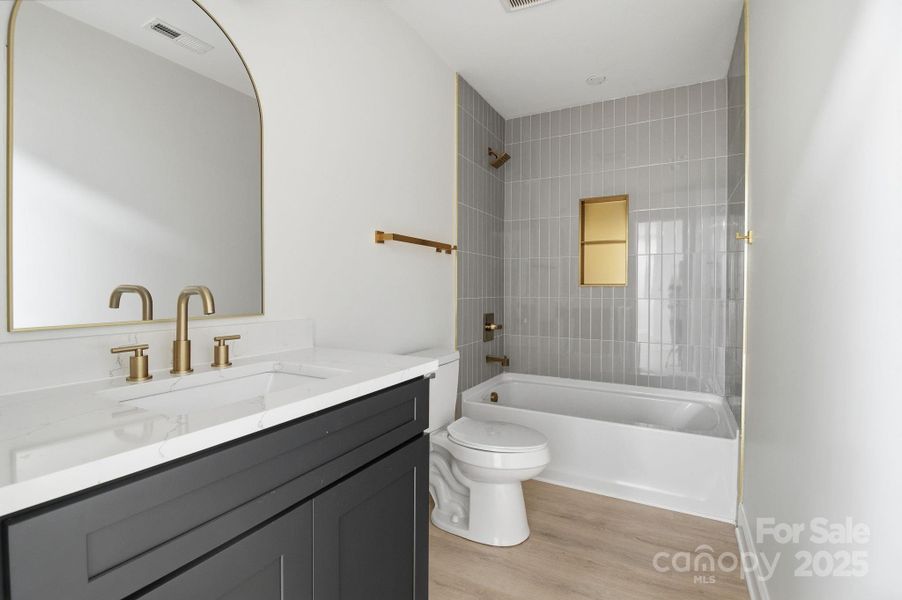 Furnished interior view inside a new home in , Charlotte (Image 6).