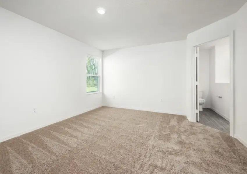 Representative unfurnished interior of a home built from the Hammock by LGI Homes in Marion Oaks, Ocala (Image 18).