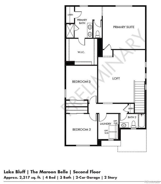 Photos are representative only and are not of the actual home. Actual finishes, elevation, and features may vary. Under construction.