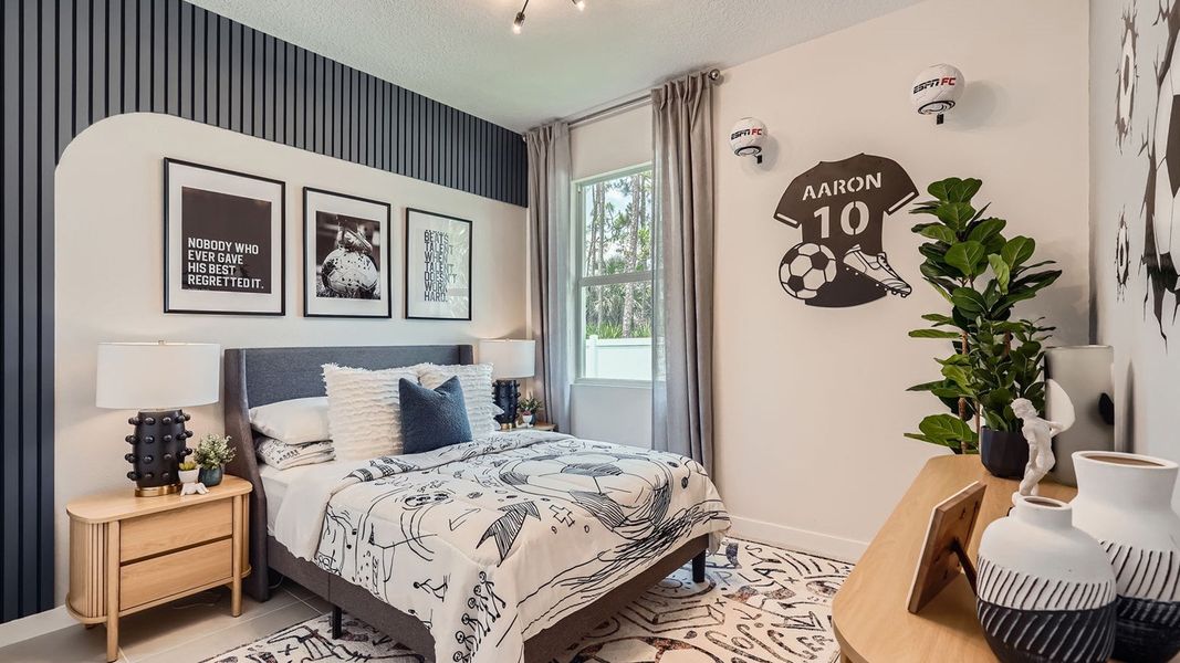 Furnished interior view inside a new home in Sandpiper Square, Stuart (Image 25).