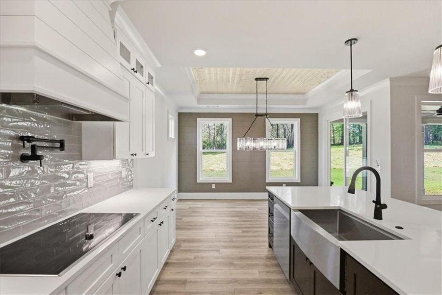 Furnished interior view inside a new home in , Hoschton (Image 9).