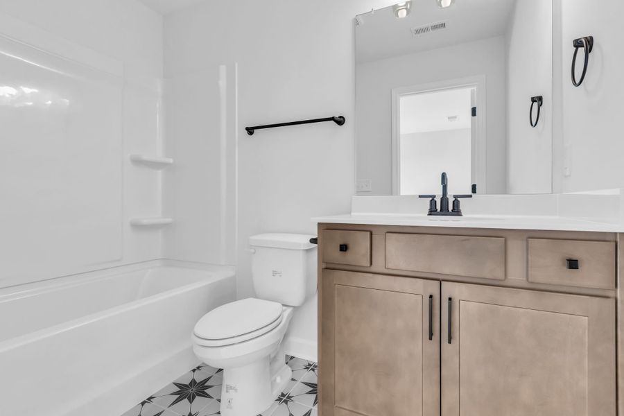 Furnished interior view inside a new home in Oxford Station, Gallatin (Image 10). Furnished interior view inside a new home in Oxford Station, Gallatin (Image 10).