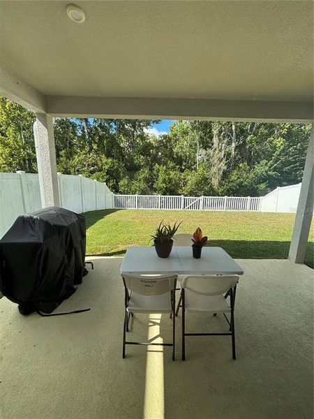 Exterior details and patio area of a home in , Spring Hill (Image 2). Exterior details and patio area of a home in , Spring Hill (Image 2).