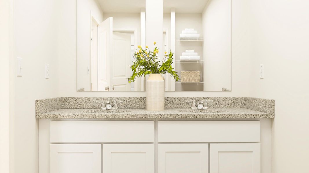 A kitchen with white cabinets. A kitchen with white cabinets.