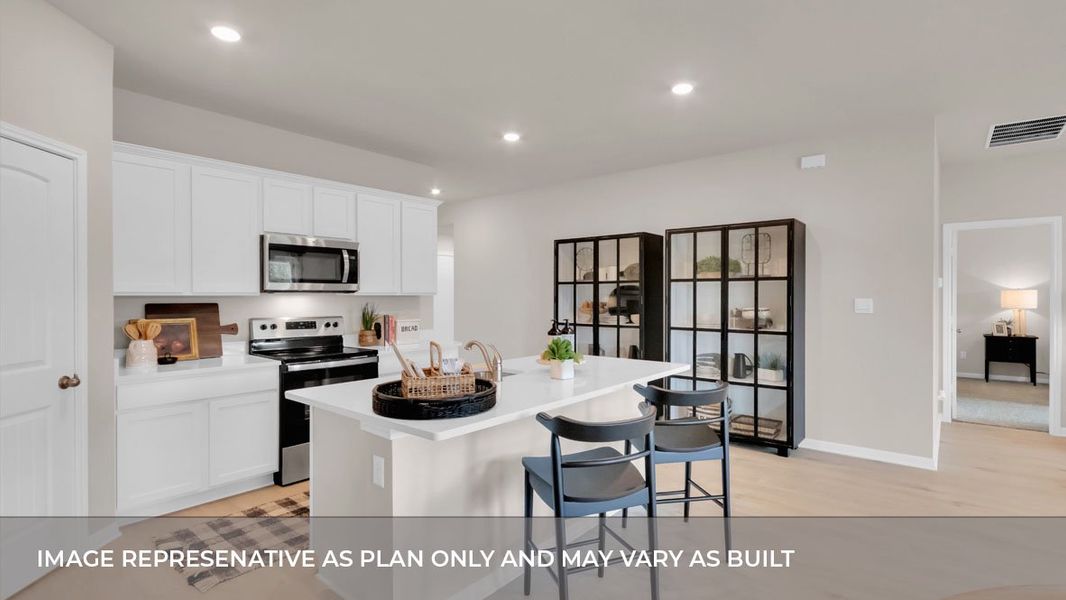Furnished interior view inside a new home in Thunder Rock, Marble Falls (Image 16).