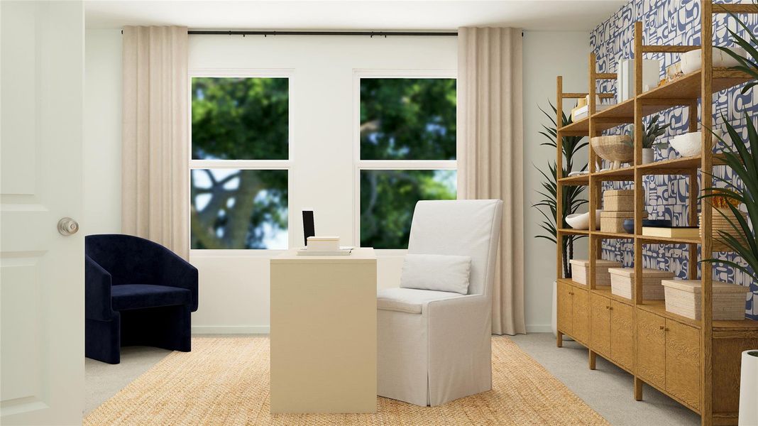 Furnished interior view inside a new home in Monarch Landing, Needville (Image 25).