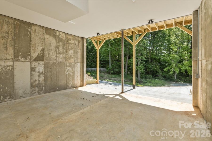 In-progress construction of a new home in , Asheville, NC (Image 21).