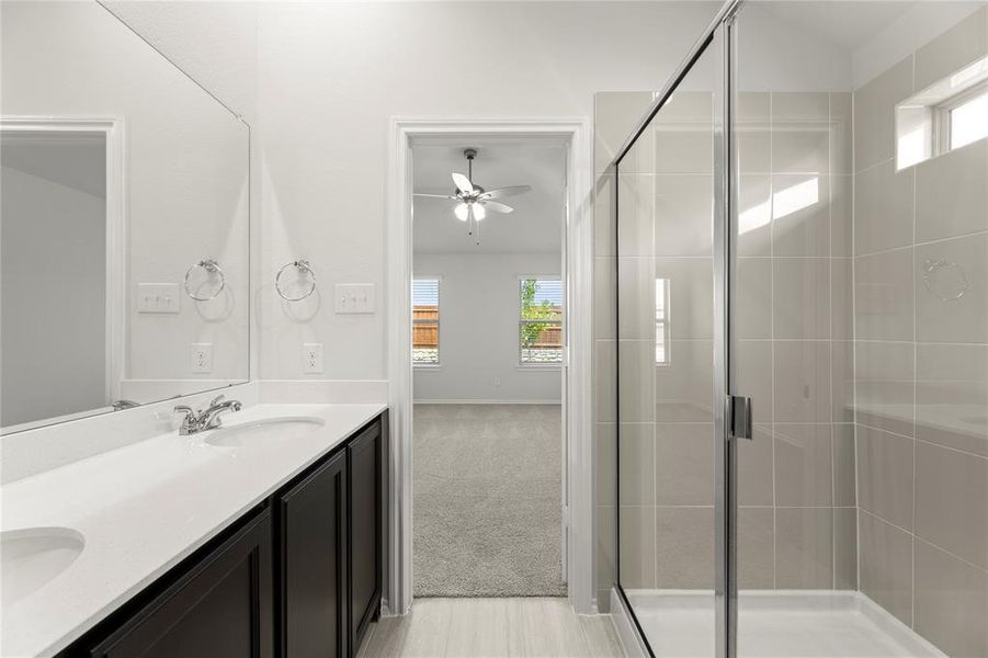 Furnished interior view inside a new home in Northspur, Terrell (Image 8).