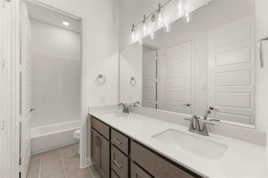 Furnished interior view inside a new home in Milrany Ranch, Melissa (Image 6).