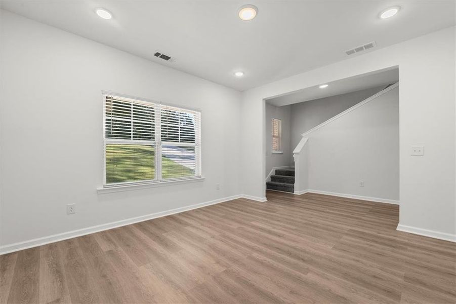 Spacious, unfurnished interior of a new home in , Hampton (Image 23).