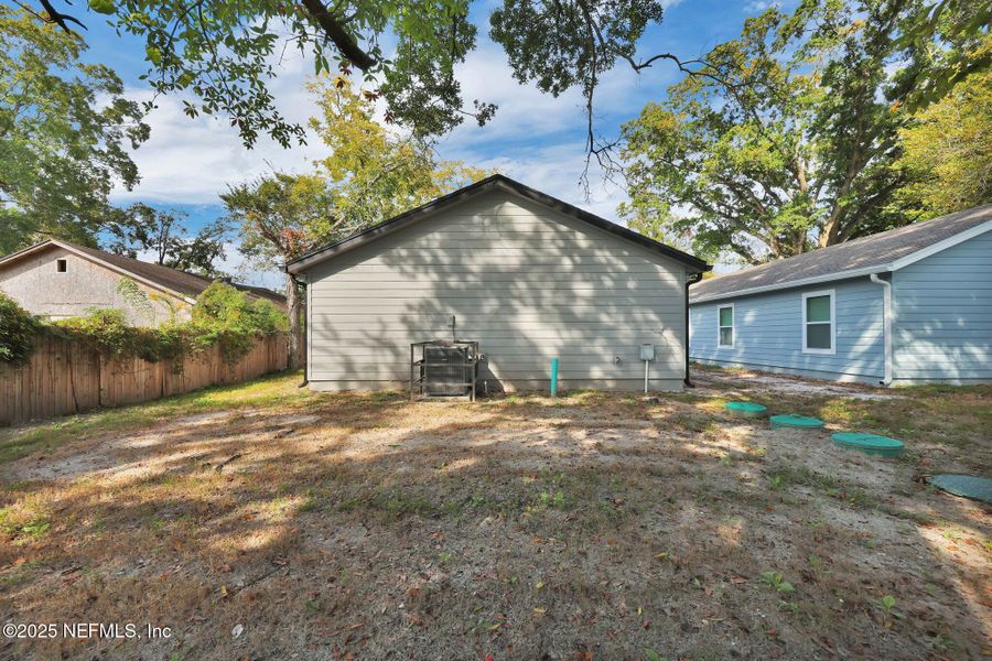 Exterior details and patio area of a home in , Jacksonville (Image 32). Exterior details and patio area of a home in , Jacksonville (Image 32).