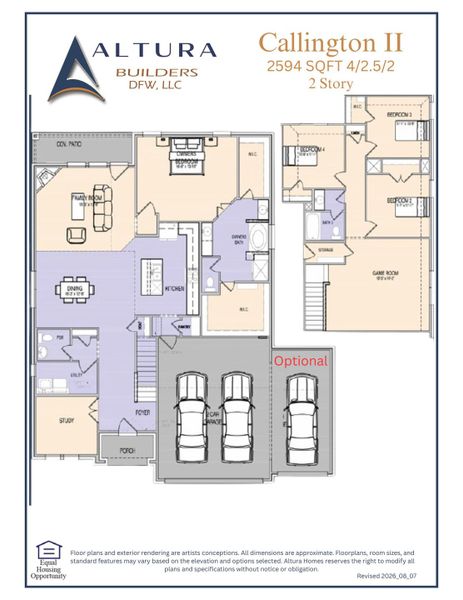 floor plan with option floor plan with option