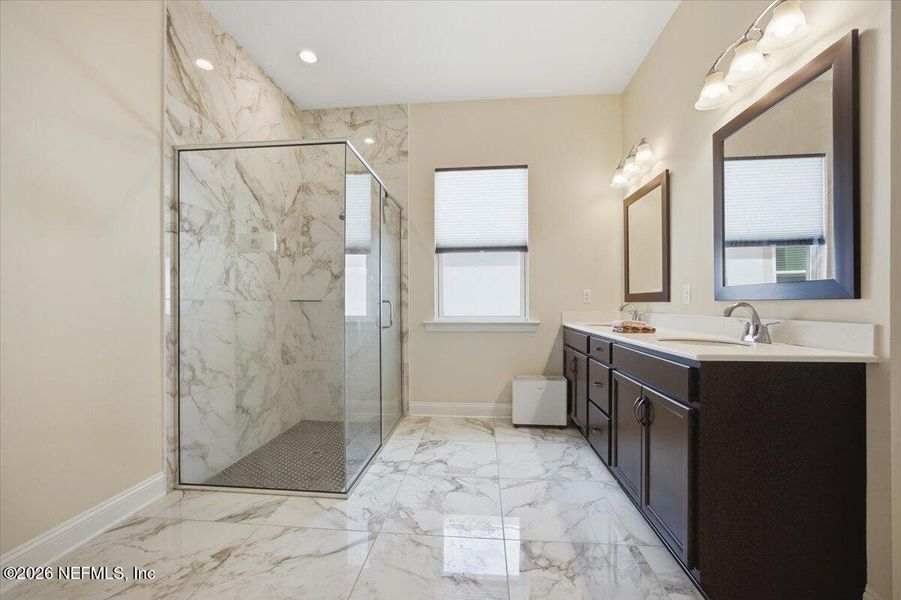 Furnished interior view inside a new home in , Jacksonville (Image 18).