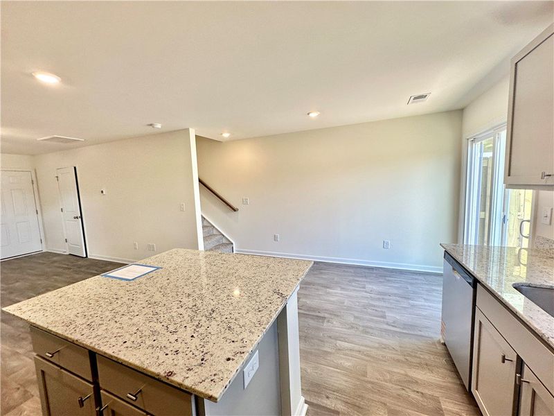 Furnished interior view inside a new home in Champions Village at Cherry Hill, Pendleton (Image 6).