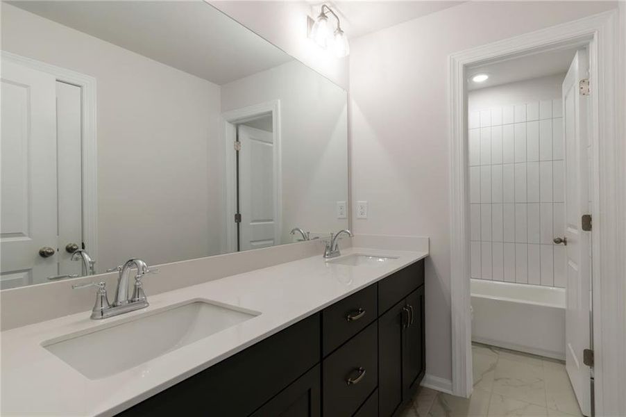 Furnished interior view inside a new home in , Canton (Image 9).