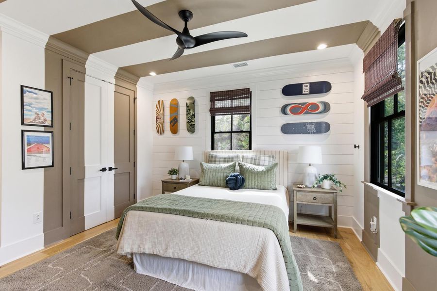 Furnished interior view inside a new home in , Charleston (Image 10).