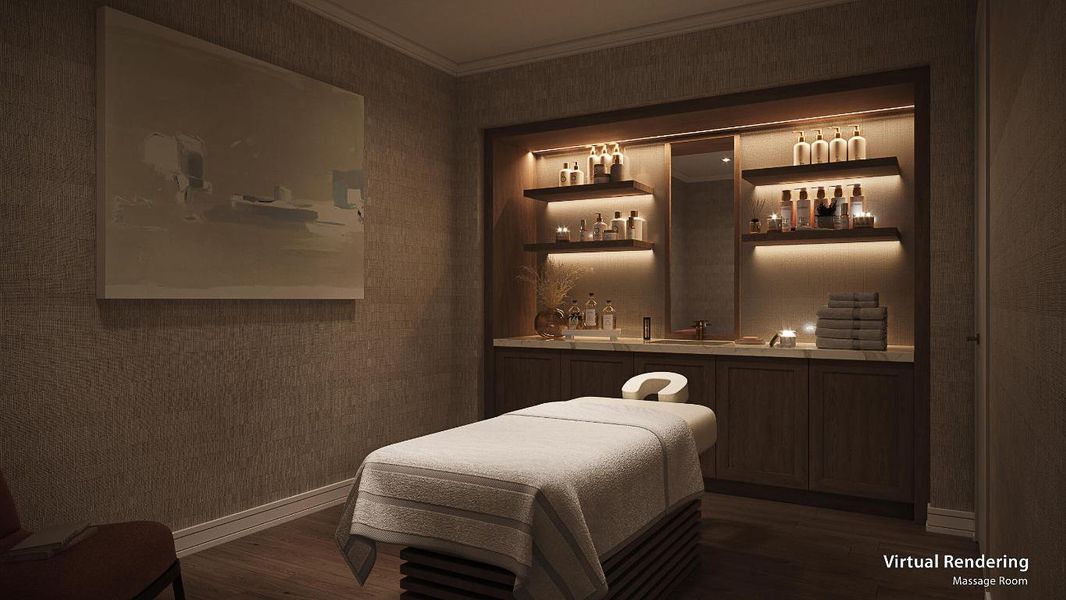 Caretta Massage Room Rendering